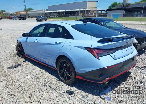 2025 Hyundai Elantra N z USA, uszkodzony, nr VIN KMHLW4DK2SU024872